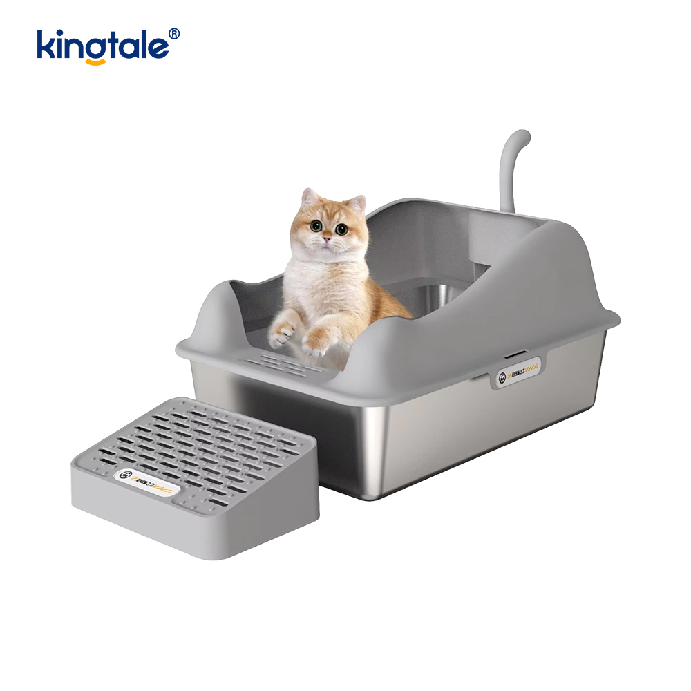 Litier pentru pisici cu pedală antinisip