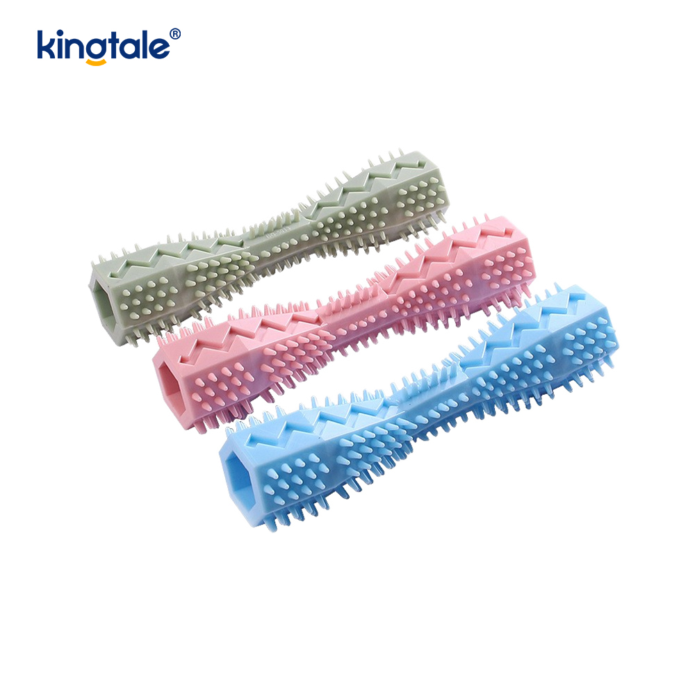 Jucării hexagonale pentru dentiție și îngrijire dentară pentru animale de companie pentru curățarea dinților