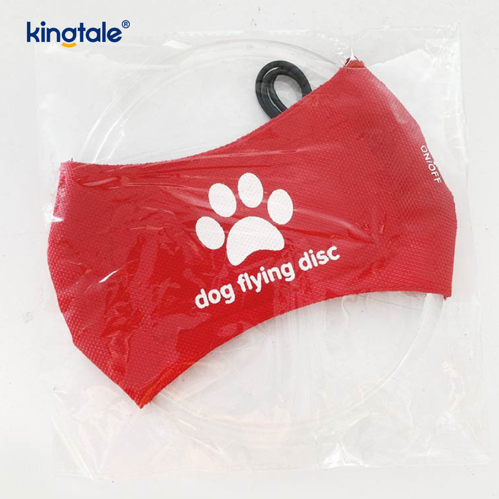 Pet Light-Up Frisbee Luminat de înaltă vizibilitate Antrenament pentru animale de companie Aruncare Joacă pentru exerciții