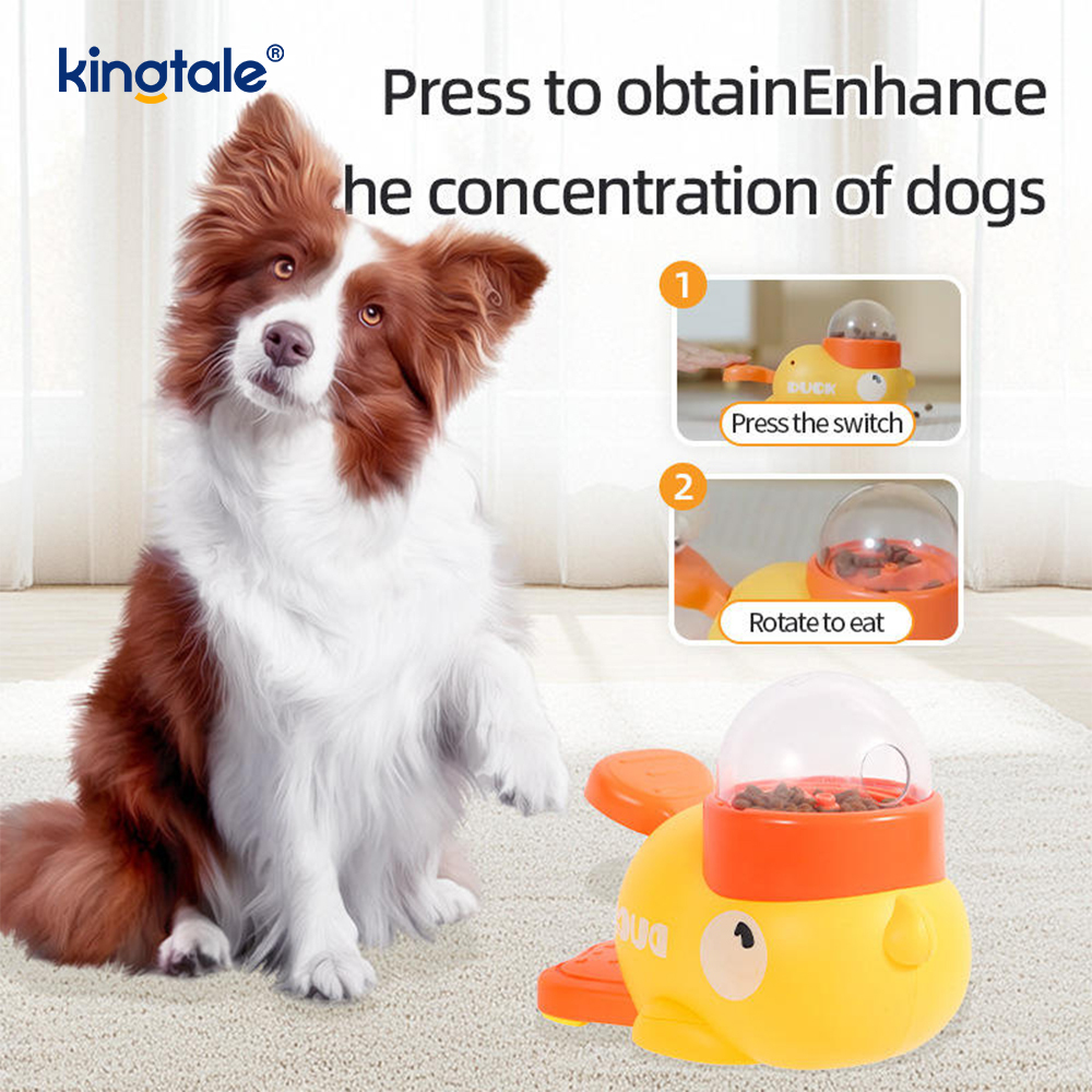 Hrănitor pentru animale de companie Little Yellow Duck Jucării interactive pentru câini Mâncare Puzzle Slow Feeder