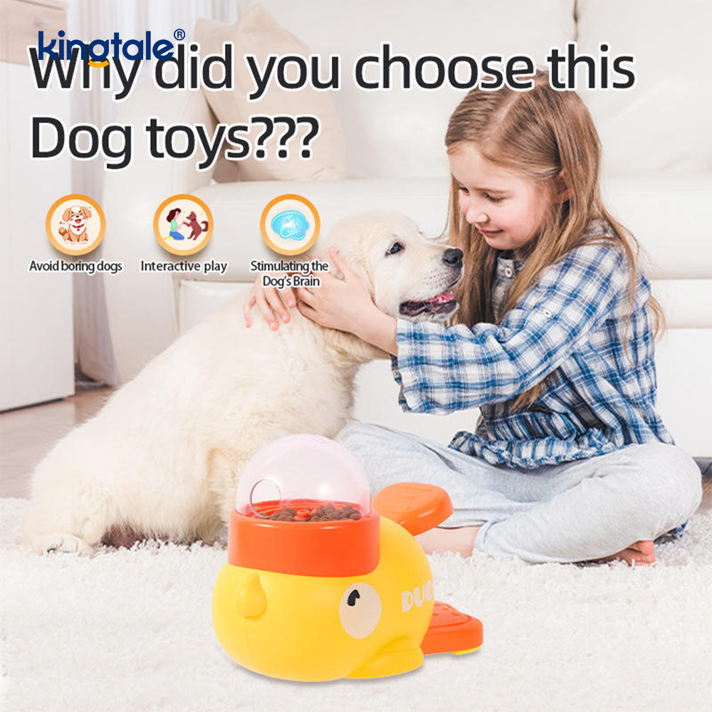 Hrănitor pentru animale de companie Little Yellow Duck Jucării interactive pentru câini Mâncare Puzzle Slow Feeder