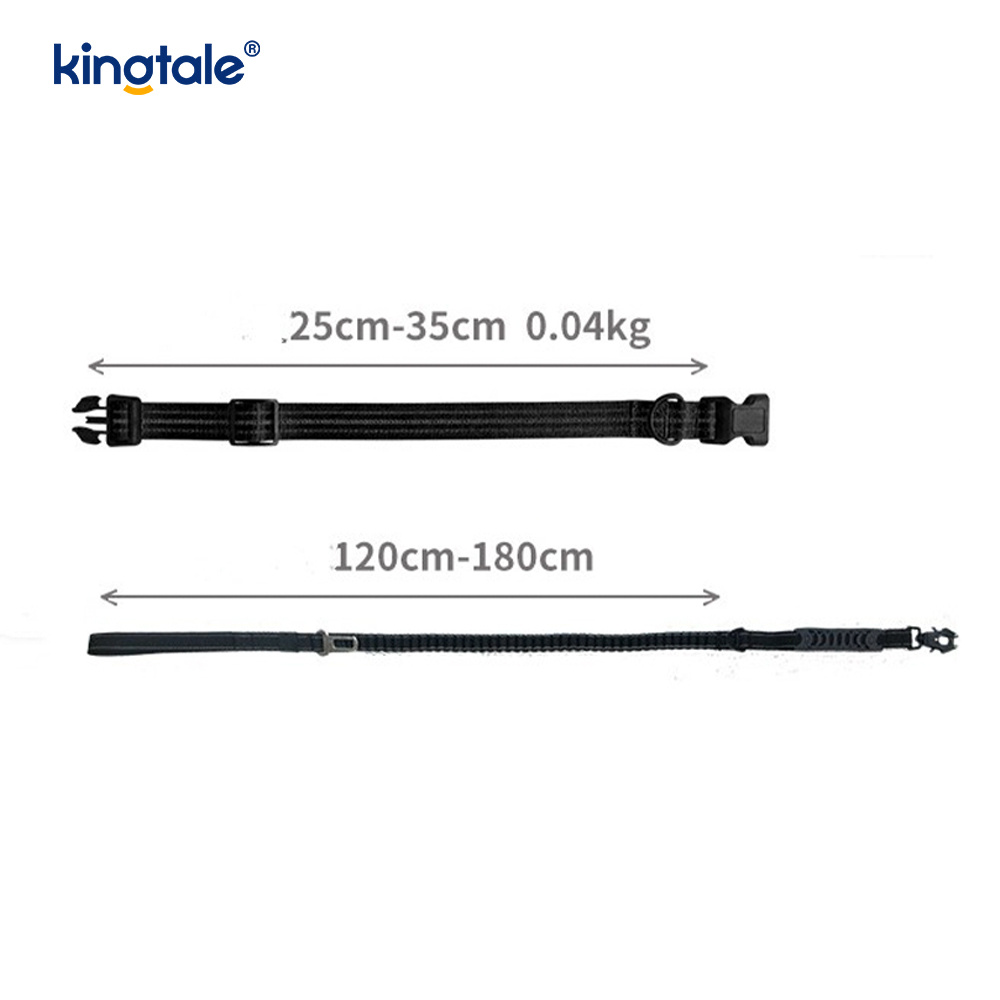 Lea bungee pentru guler tactic pentru câini, reflectorizant, fără tragere Lea bungee pentru guler tactic pentru câini, reflectorizant, fără tragere