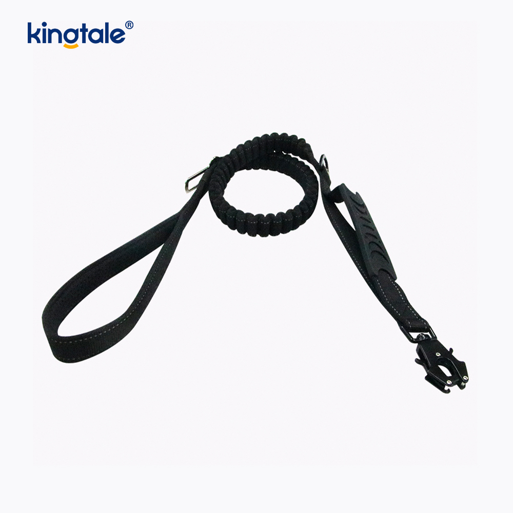 Lea bungee pentru guler tactic pentru câini, reflectorizant, fără tragere Lea bungee pentru guler tactic pentru câini, reflectorizant, fără tragere