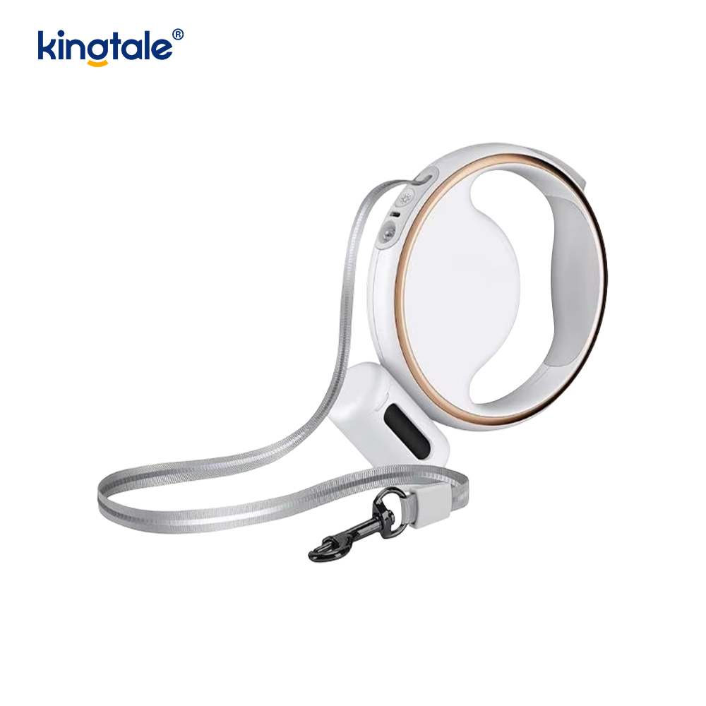Iluminare Led simplă și modernă Lesă retractabilă automată din nailon pentru zgarda de câine
