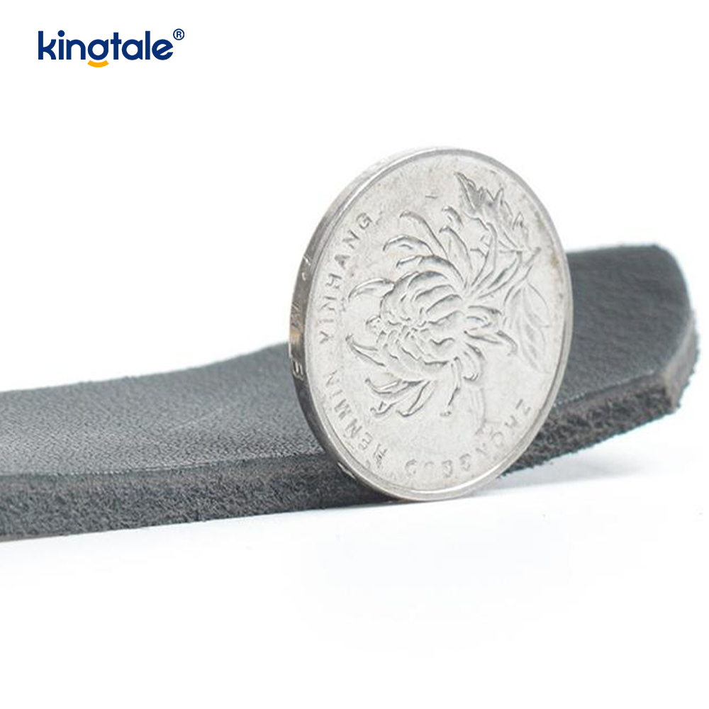 Harnaș din piele de câine din piele de vacă neagră pentru lărgire și îngroșare