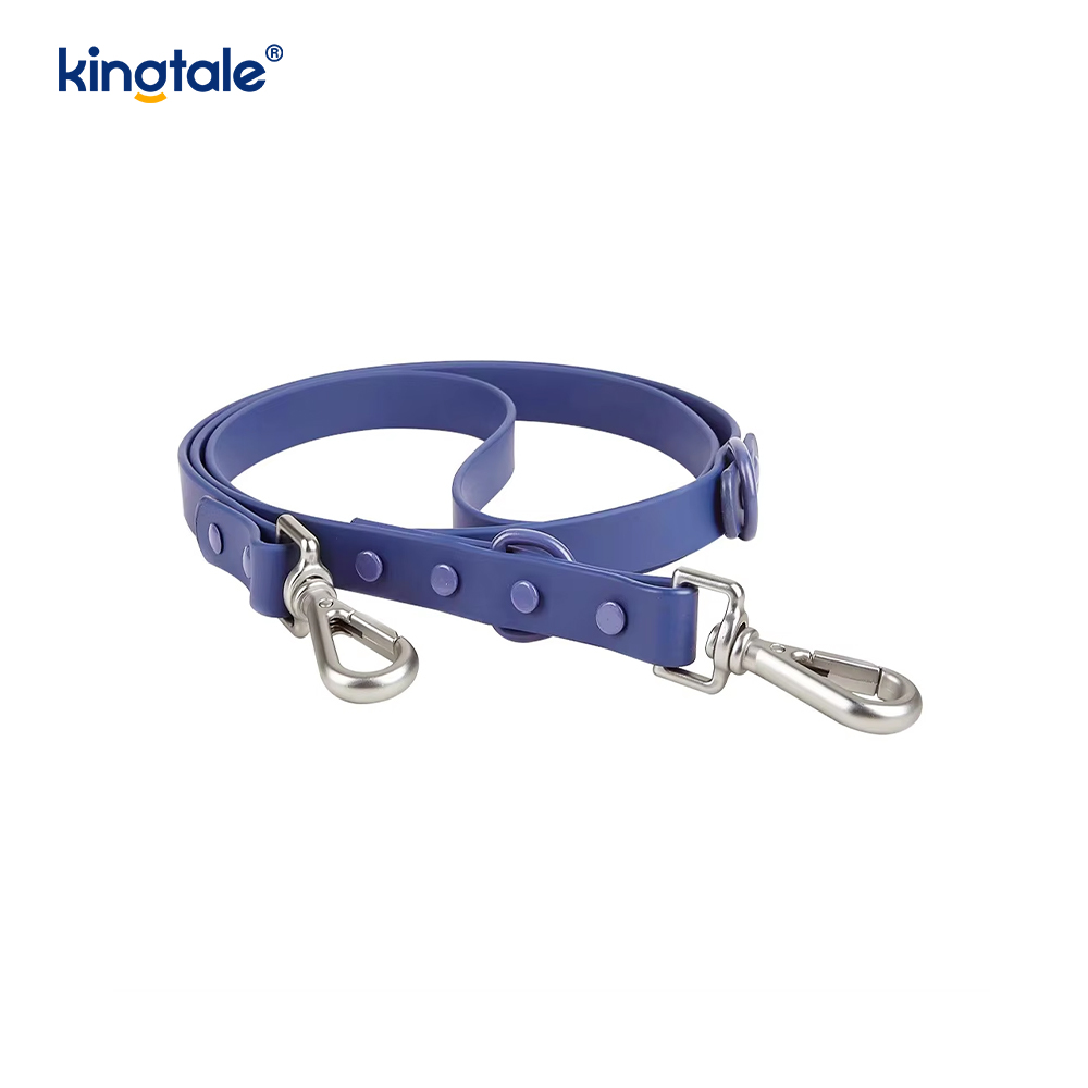 Guler personalizat la modă, ușoară, impermeabil, din PVC, pentru ham pentru câini