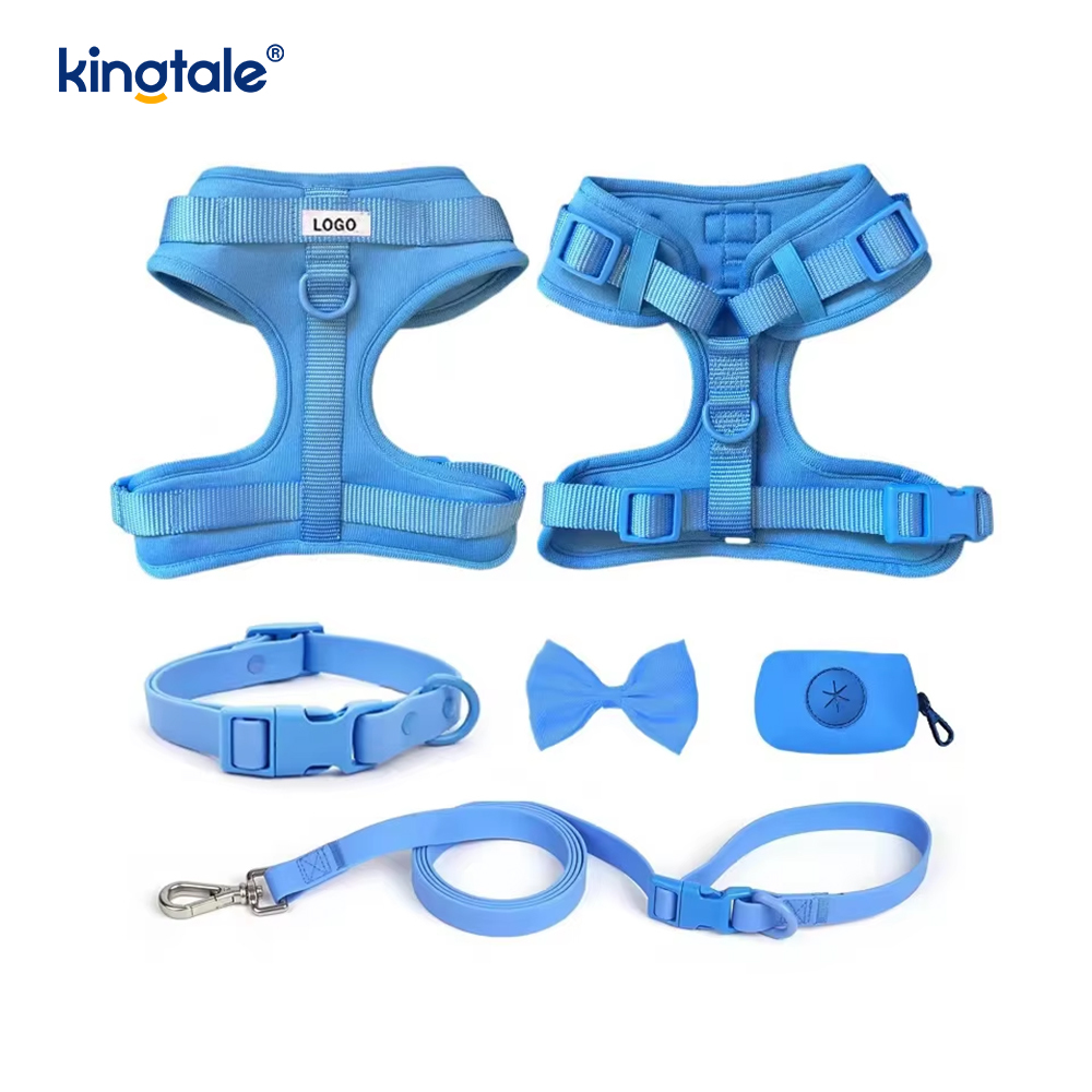 Guler personalizat la modă, ușoară, impermeabil, din PVC, pentru ham pentru câini