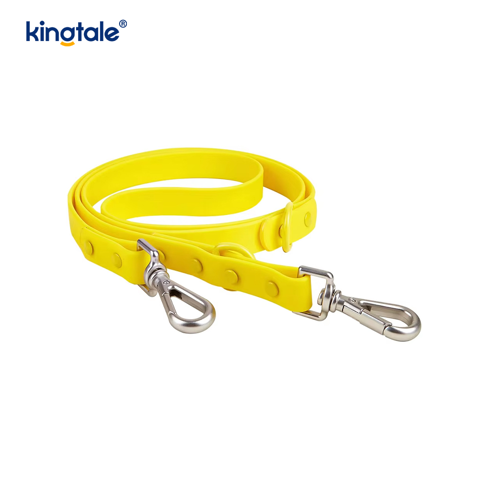 Guler personalizat la modă, ușoară, impermeabil, din PVC, pentru ham pentru câini