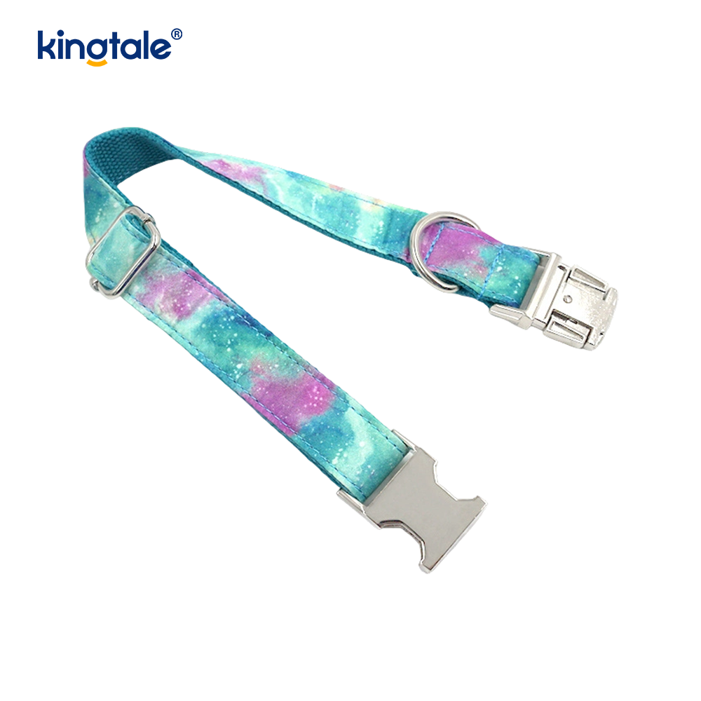 Zgarda pentru animale de companie Dreamy Starry Sky Colier pentru câini în stil Amazon