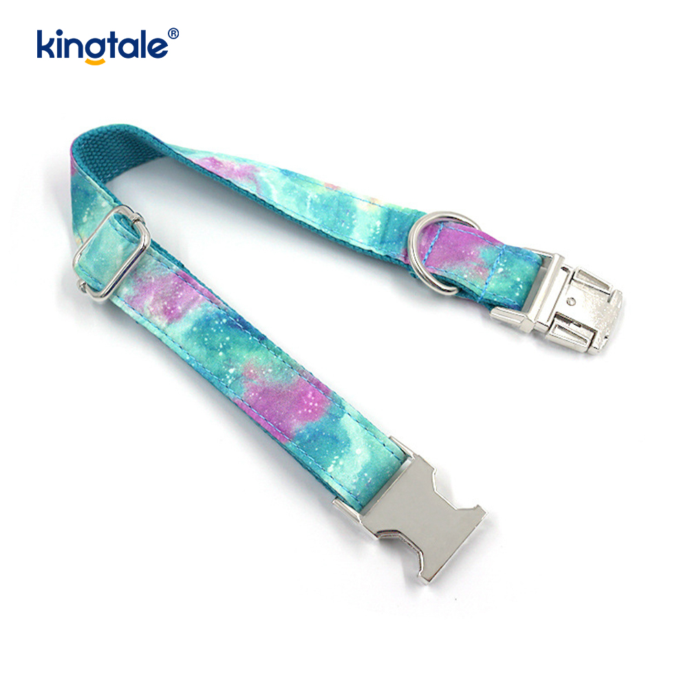Zgarda pentru animale de companie Dreamy Starry Sky Colier pentru câini în stil Amazon