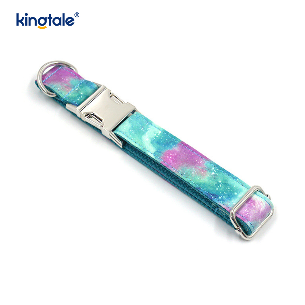 Zgarda pentru animale de companie Dreamy Starry Sky Colier pentru câini în stil Amazon