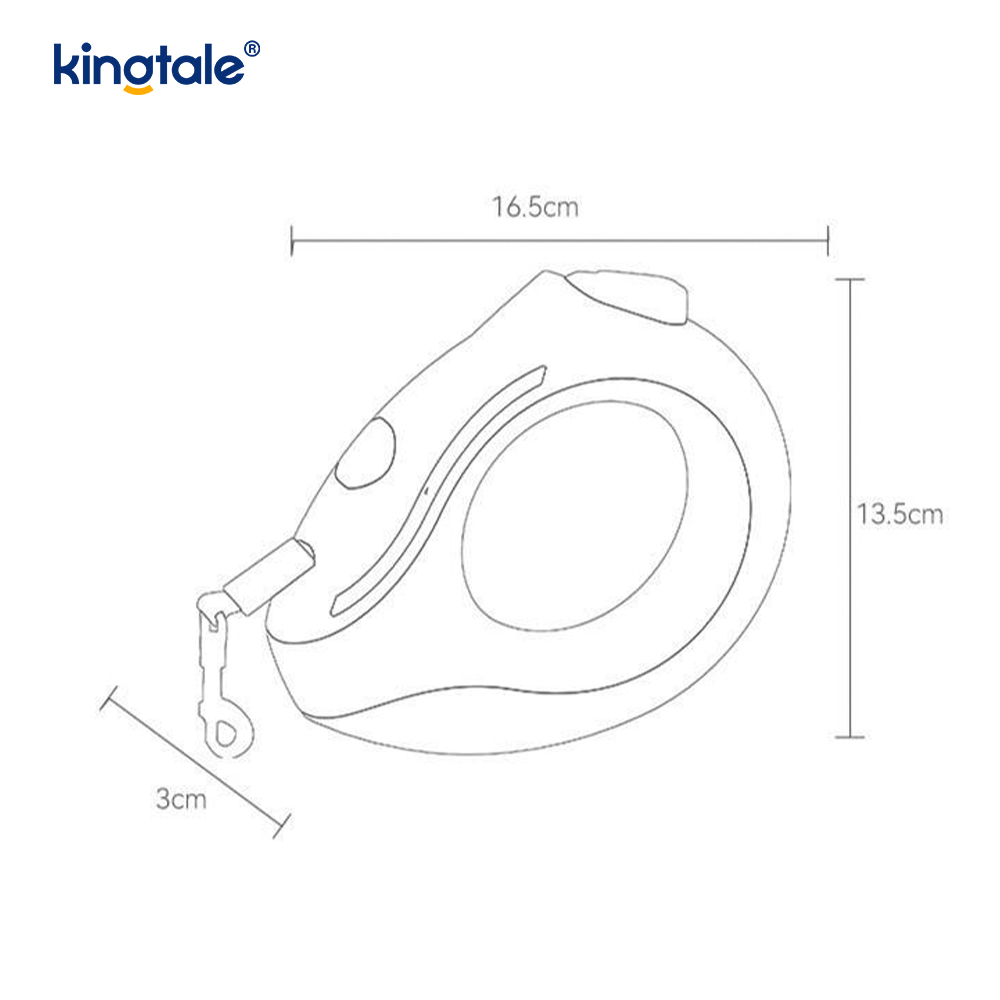 Un singur buton Break & Lock Heavy Duty, fără încurcături, lesă retractabilă pentru câine, lesă pentru plimbare pentru animale de companie