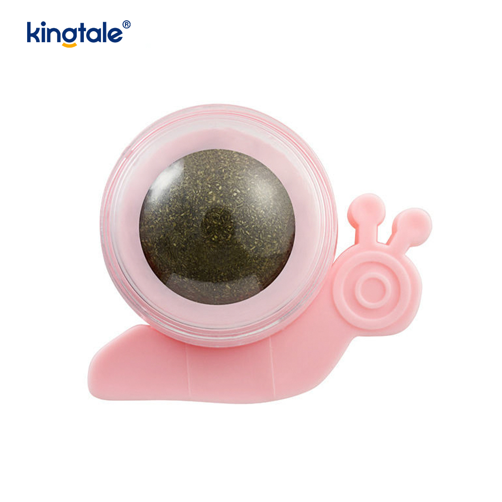 Melc Rotativ Catnip Ball Molari Curăţare Dinţi Treat Ball