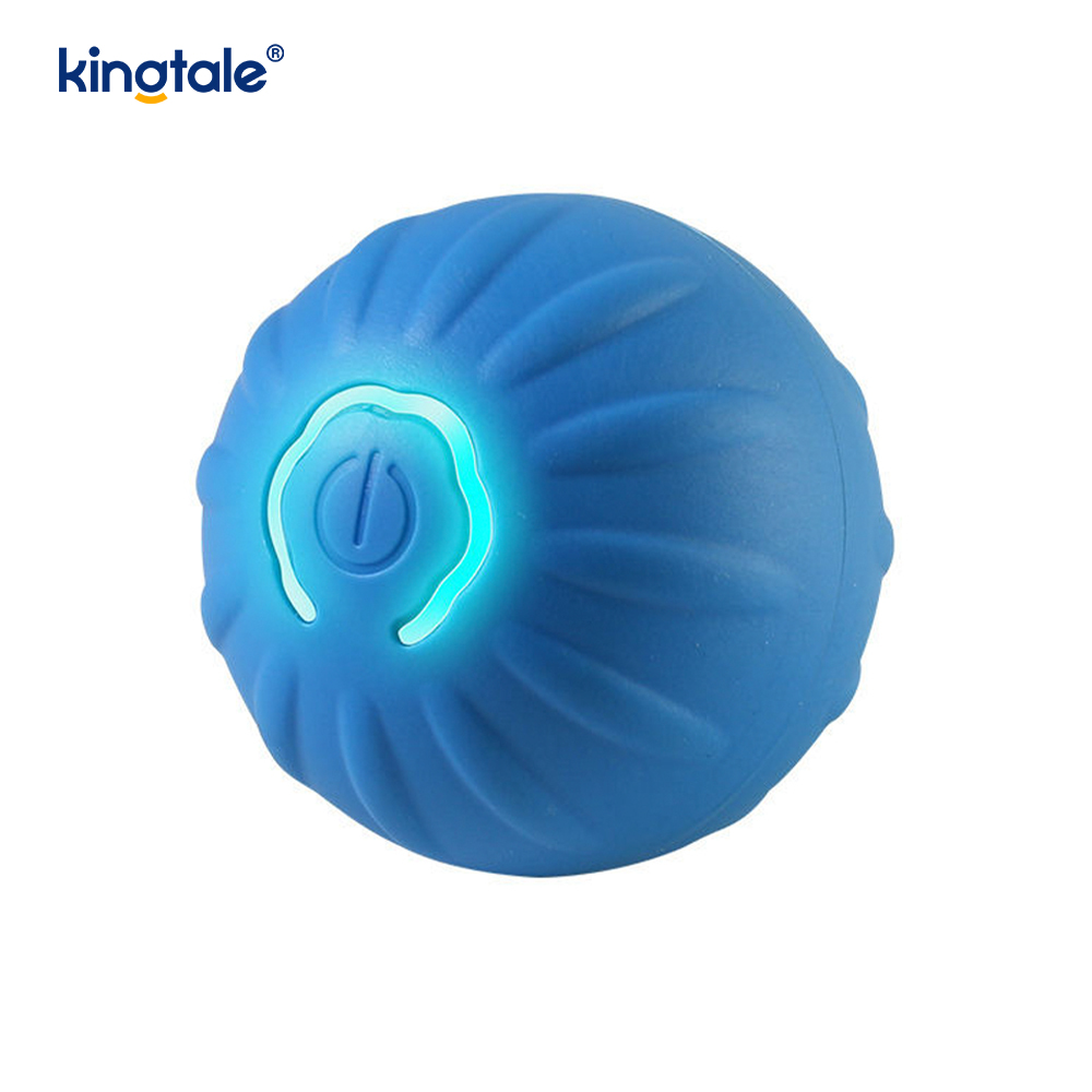 Minge durabilă pentru câini, cu telecomandă, minge de rulare activă automată pentru câini