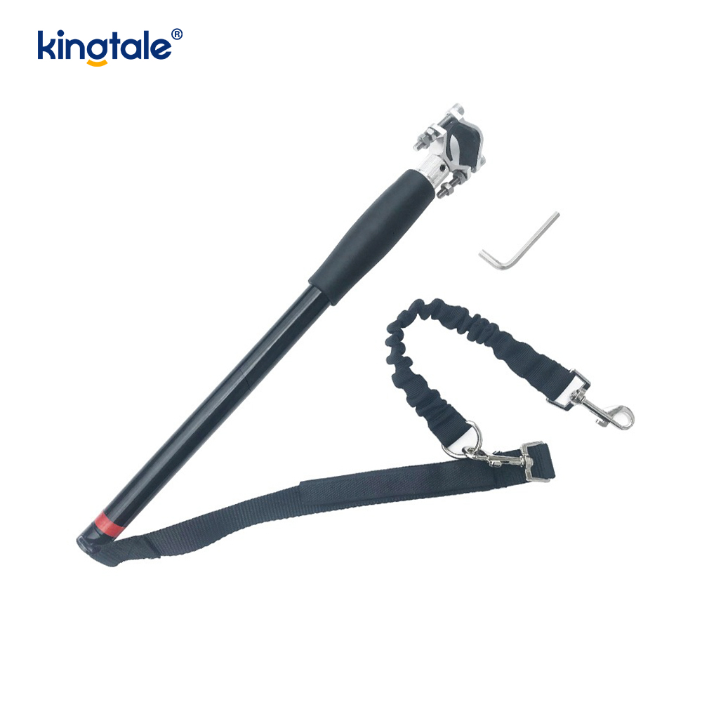 Atașament pentru lesă pentru câine pentru bicicletă, frânghie de tracțiune pentru câini pentru ciclism, fără mâini