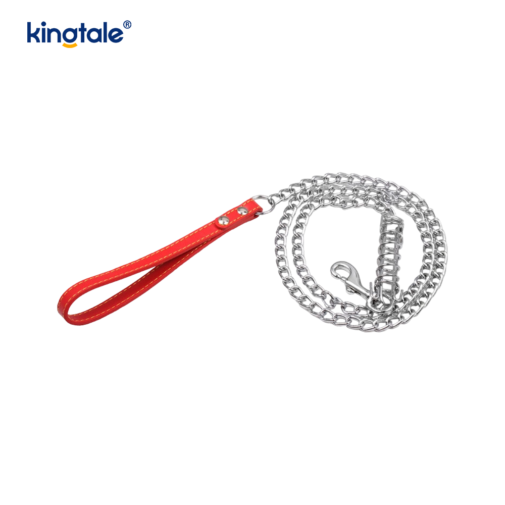 Lanț pentru câini metal cromat Accesorii pentru câini Lanțuri lesă metalică